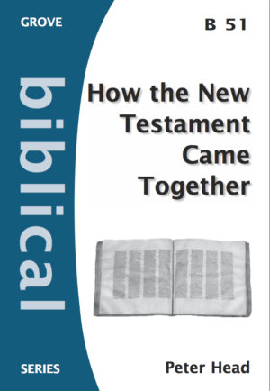 B 51 How the New Testament Came Together (2009)