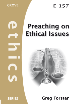 E 157 Preaching on Ethical Issues (2010)