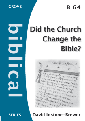 B 64 Did the Church Change the Bible? (2012)