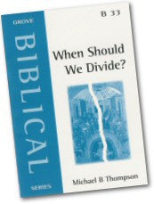 B 33 When Should We Divide? (2004)