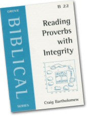B 22 Reading Proverbs with Integrity (2001)