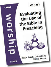 W 191 Evaluating the Use of the Bible in Preaching (2007)