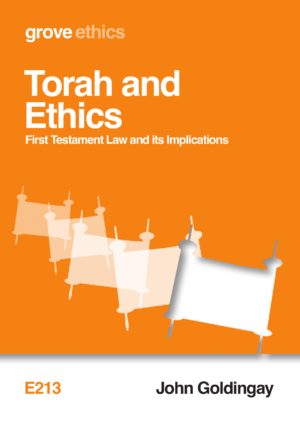 E 213 Torah and Ethics: First Testament Law and its Implications